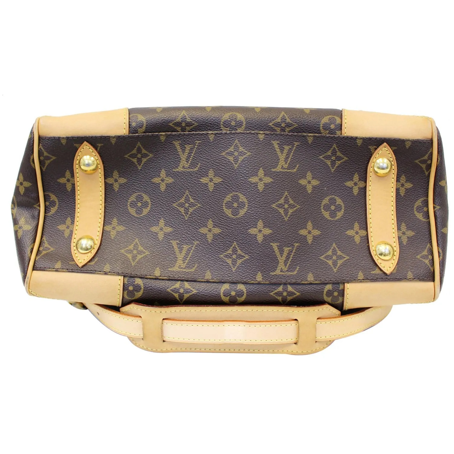 LOUIS VUITTON Retiro PM Monogram Canvas Shoulder Bag Brown