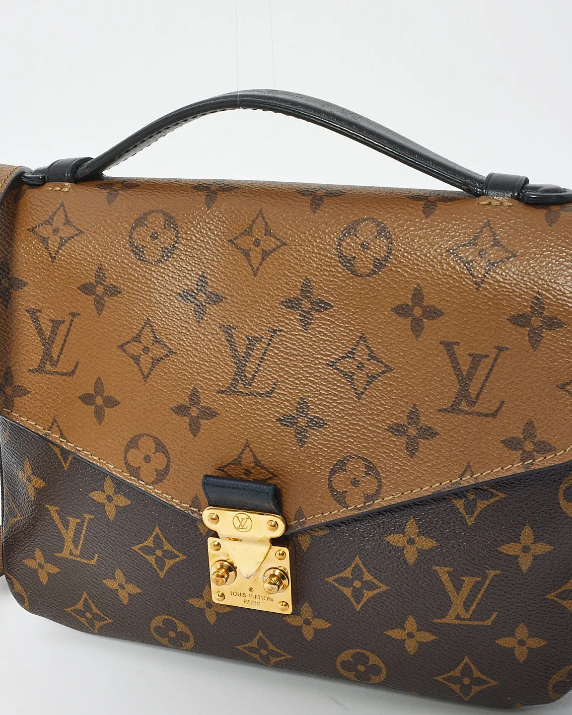 Louis Vuitton Reverse Monogram Canvas Pochette Metis Bag