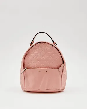 Louis Vuitton Rose Empreinte Leather Sorbonne Backpack