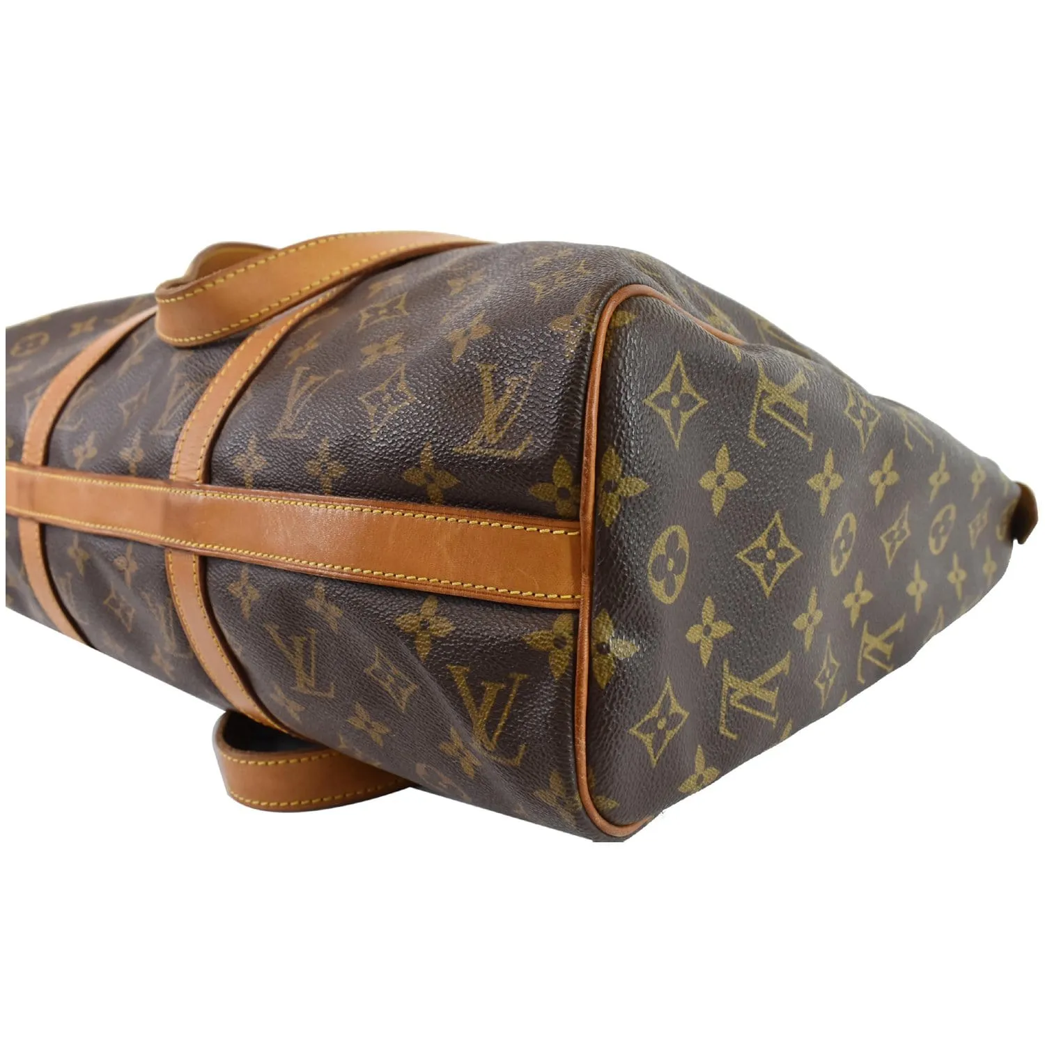 LOUIS VUITTON Sac Flanerie 45 Monogram Canvas Shoulder Bag Brown