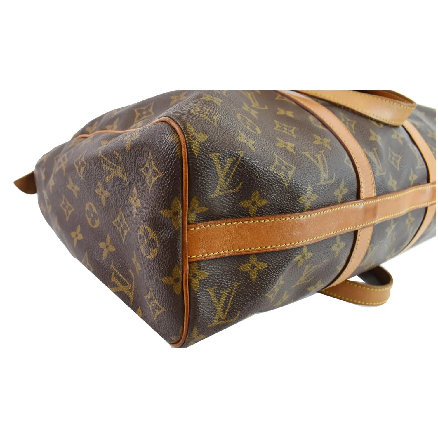 LOUIS VUITTON Sac Flanerie 45 Monogram Canvas Shoulder Bag Brown