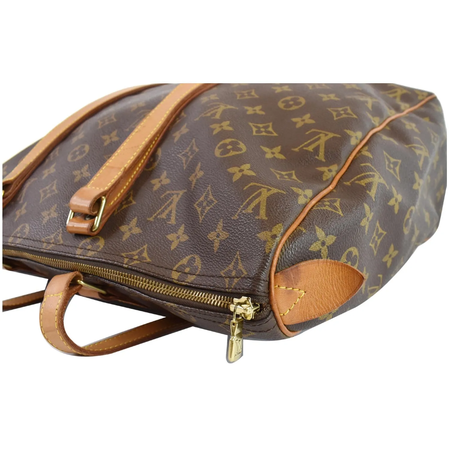 LOUIS VUITTON Sac Flanerie 45 Monogram Canvas Shoulder Bag Brown