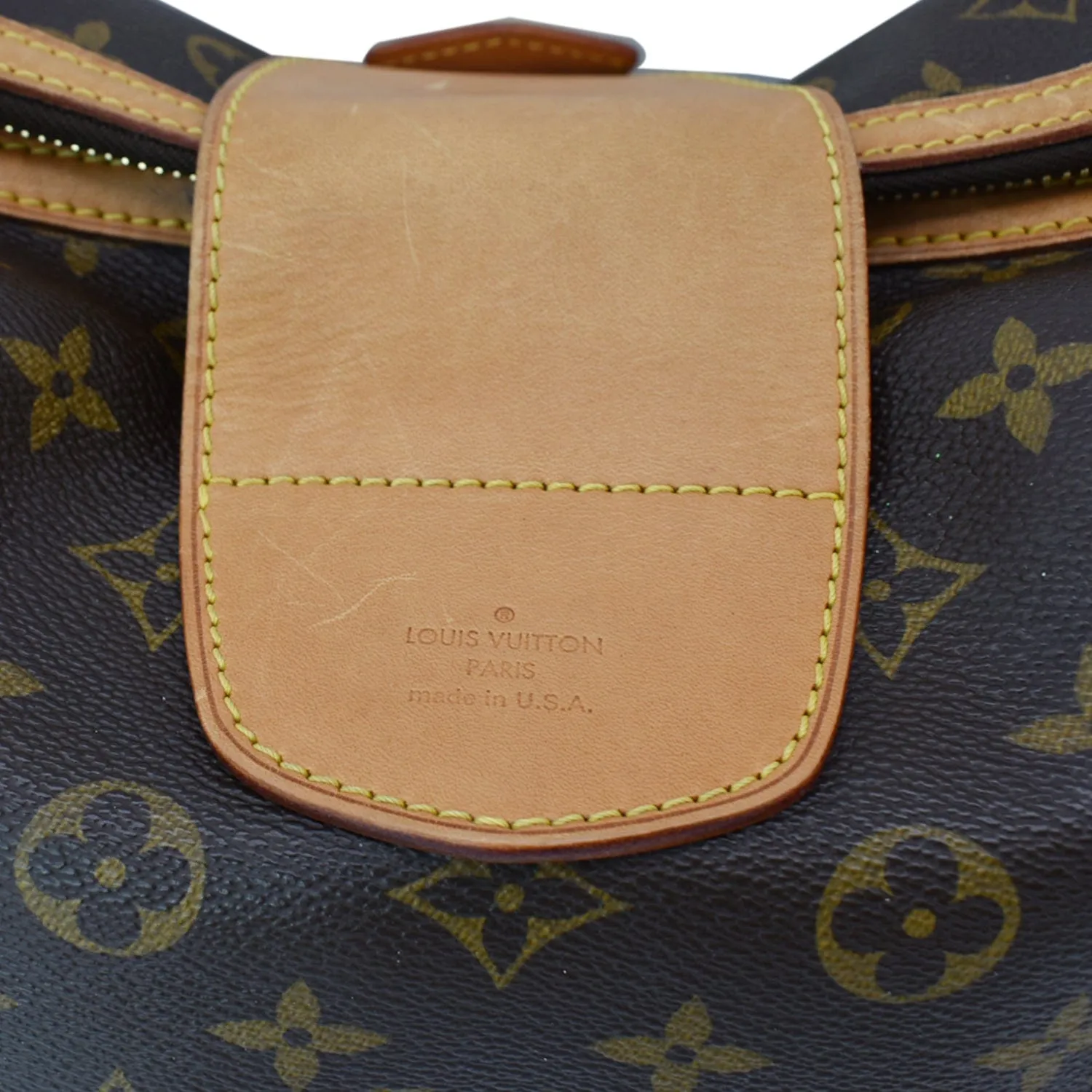 LOUIS VUITTON Stresa PM Monogram Canvas Shoulder Bag Brown