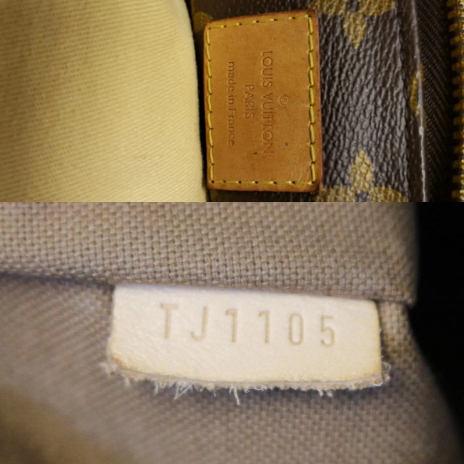 LOUIS VUITTON Sully PM Monogram Canvas Shoulder Bag Brown