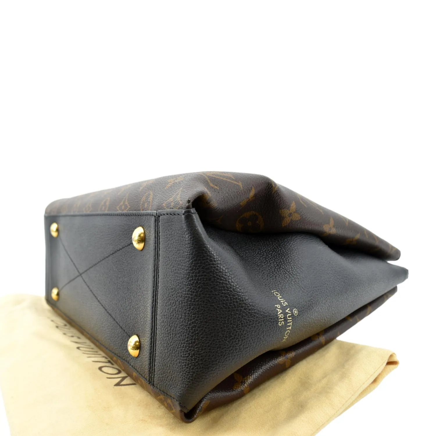 LOUIS VUITTON Surene MM Monogram Canvas Shoulder Bag Black
