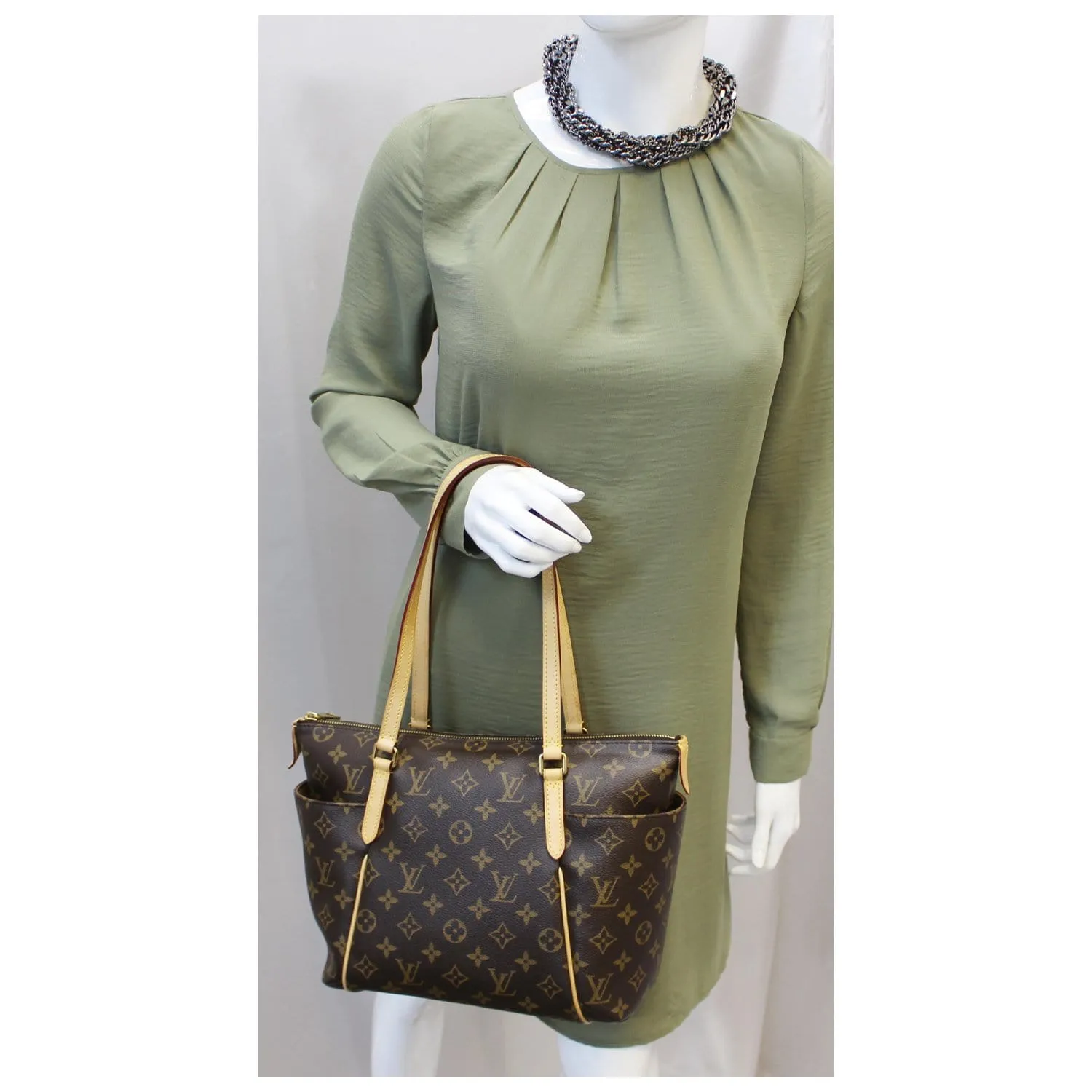 LOUIS VUITTON Totally PM Monogram Canvas Shoulder Tote Bag
