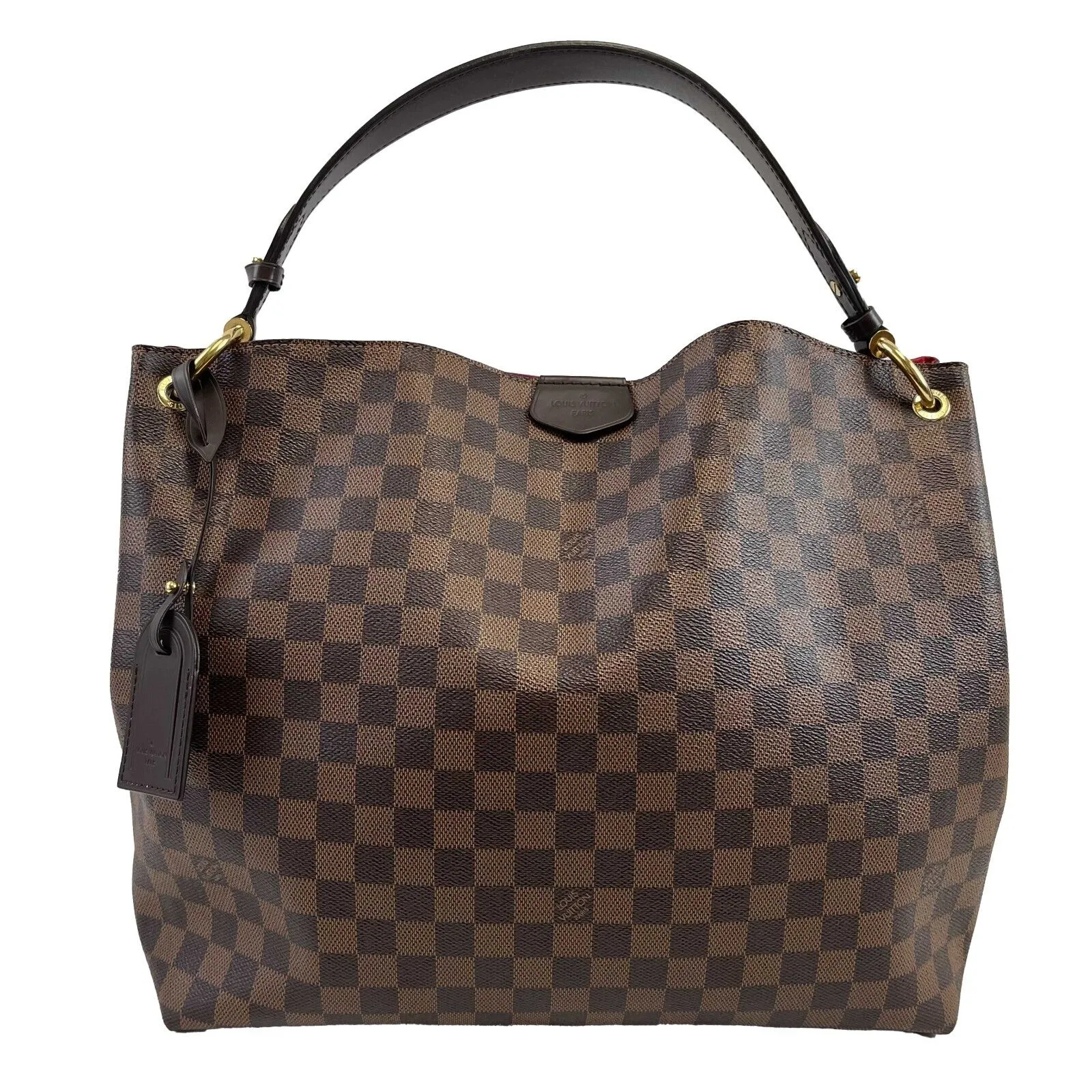 Louis Vuitton Very Good Graceful MM Damier Ebene Brown Handbag