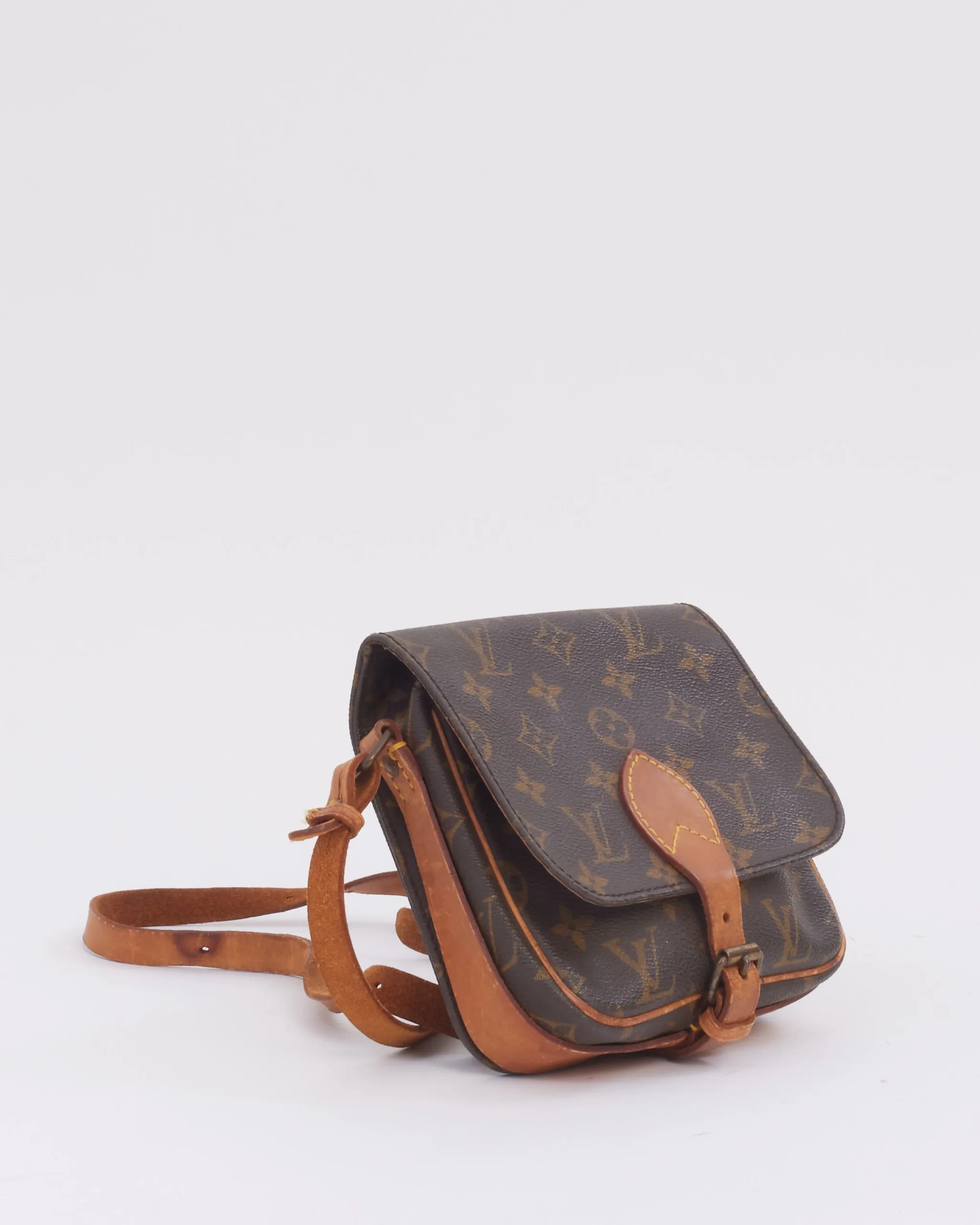 Louis Vuitton Vintage Monogram Mini Cartouchiere Crossbody