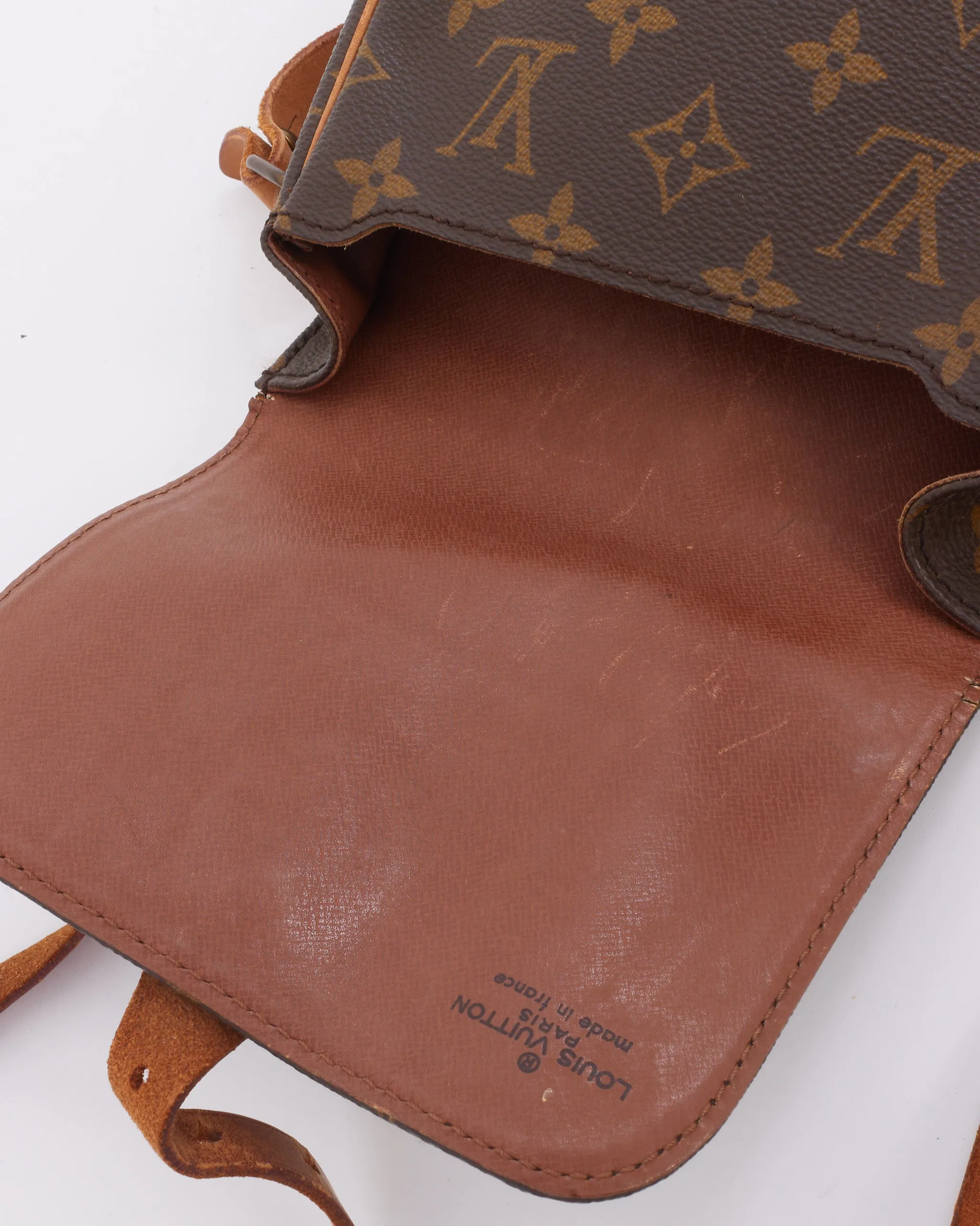 Louis Vuitton Vintage Monogram Mini Cartouchiere Crossbody