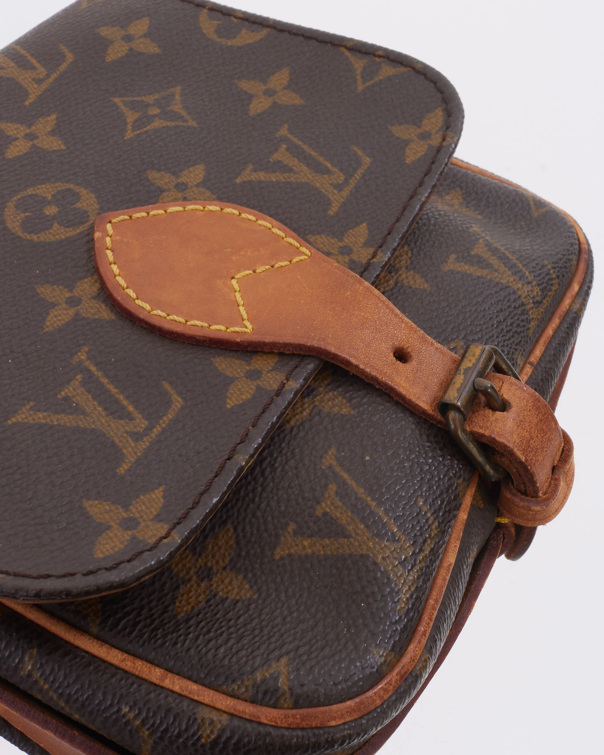 Louis Vuitton Vintage Monogram Mini Cartouchiere Crossbody