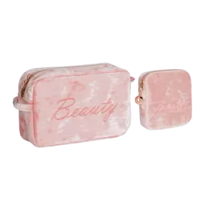 Luxury Velvet Makeup Bags Set