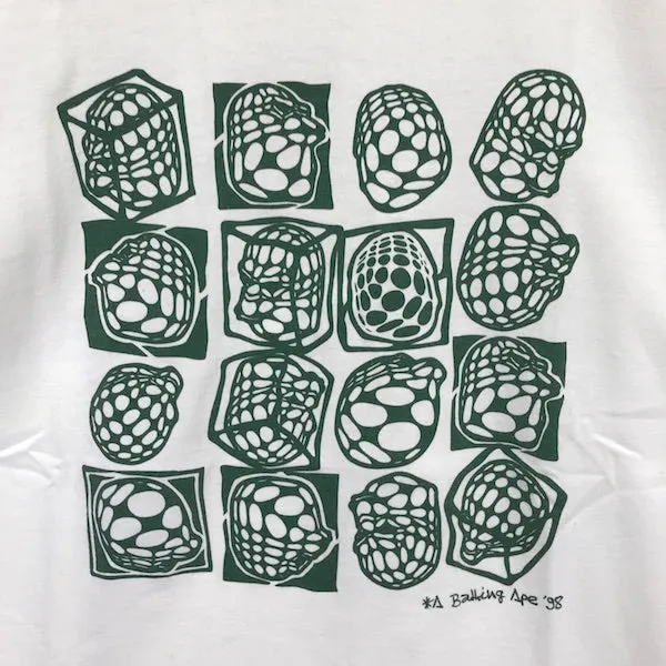 [M] A Bathing Ape Bape Vintage '90s 3D Ape Heads Tee (Anvil)