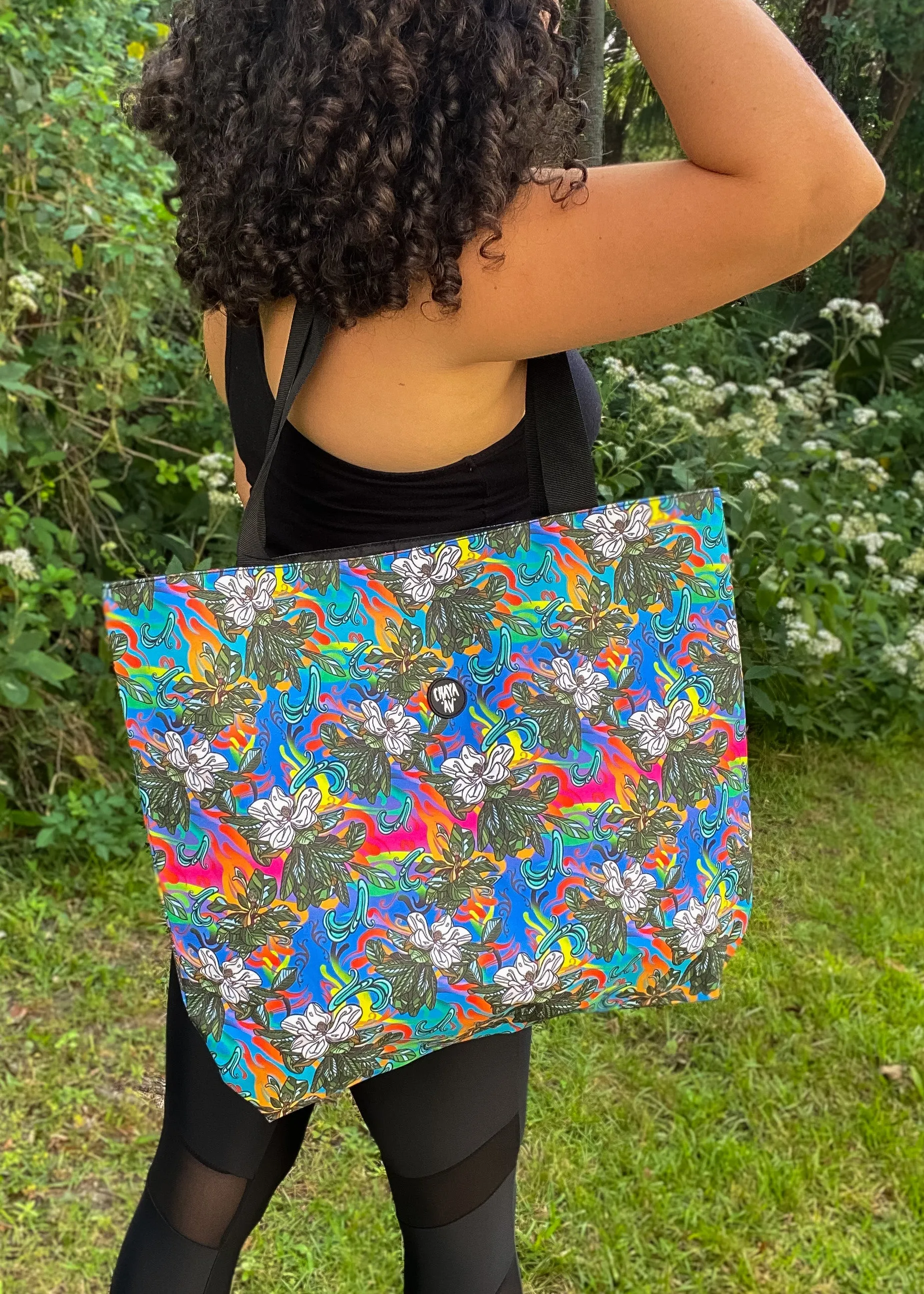 MAGNOLIA TOTE BAG