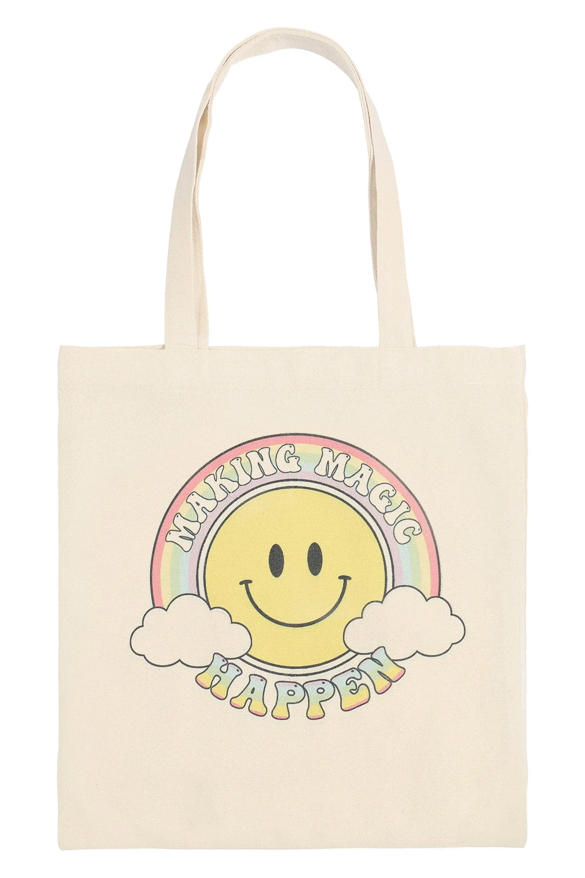 MAKING MAGIC HAPPEN MINIMALIST PRINT TOTE BAG