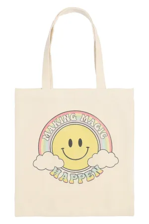 MAKING MAGIC HAPPEN MINIMALIST PRINT TOTE BAG