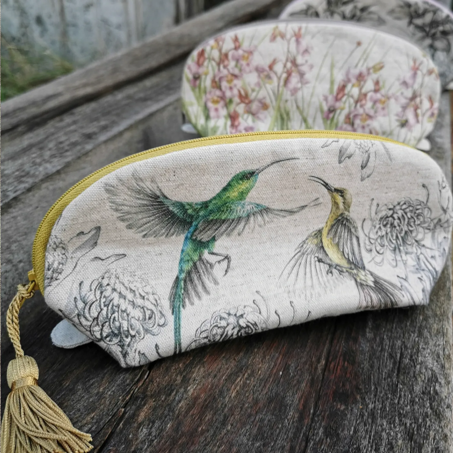 Malachite Medley Clutch Bag