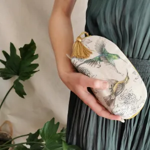 Malachite Medley Clutch Bag