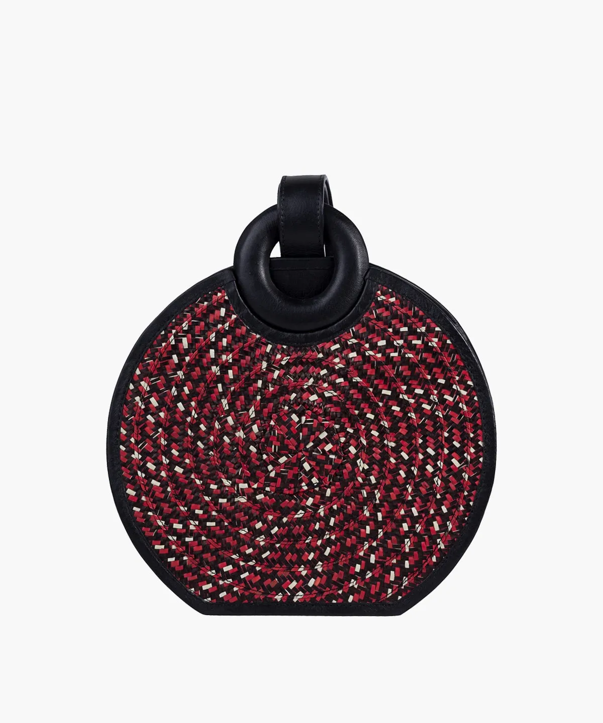 Manexca in Raffia and Leather