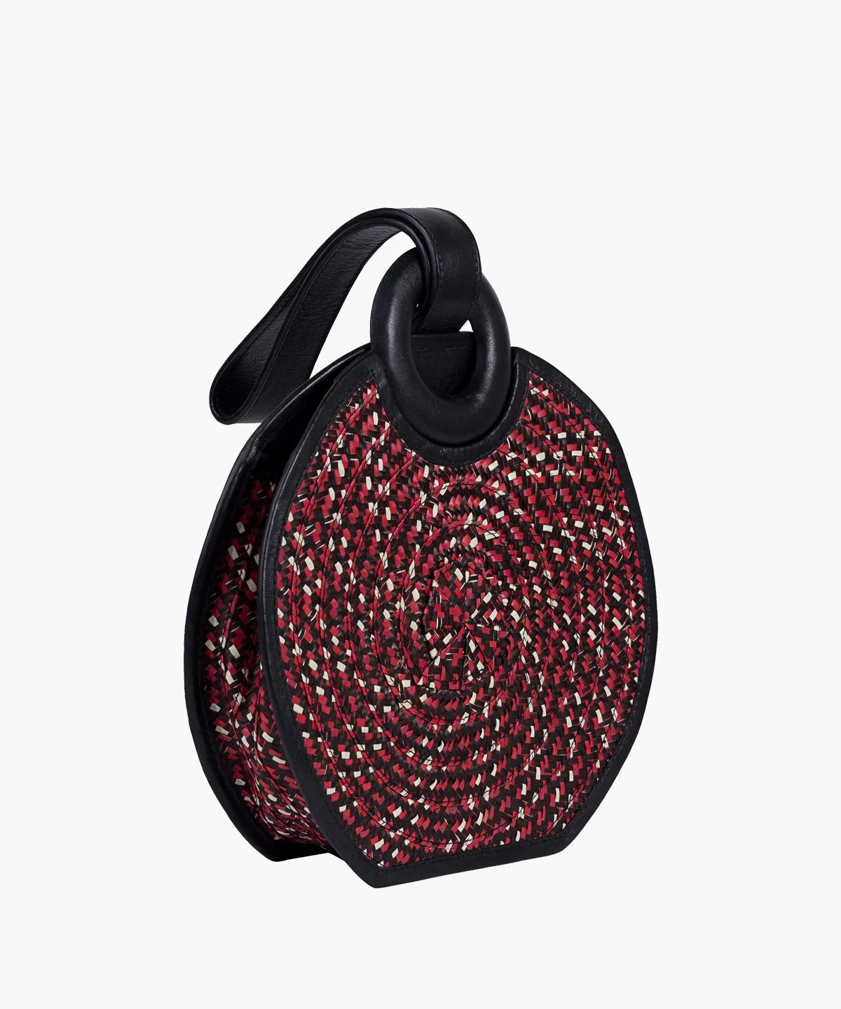 Manexca in Raffia and Leather