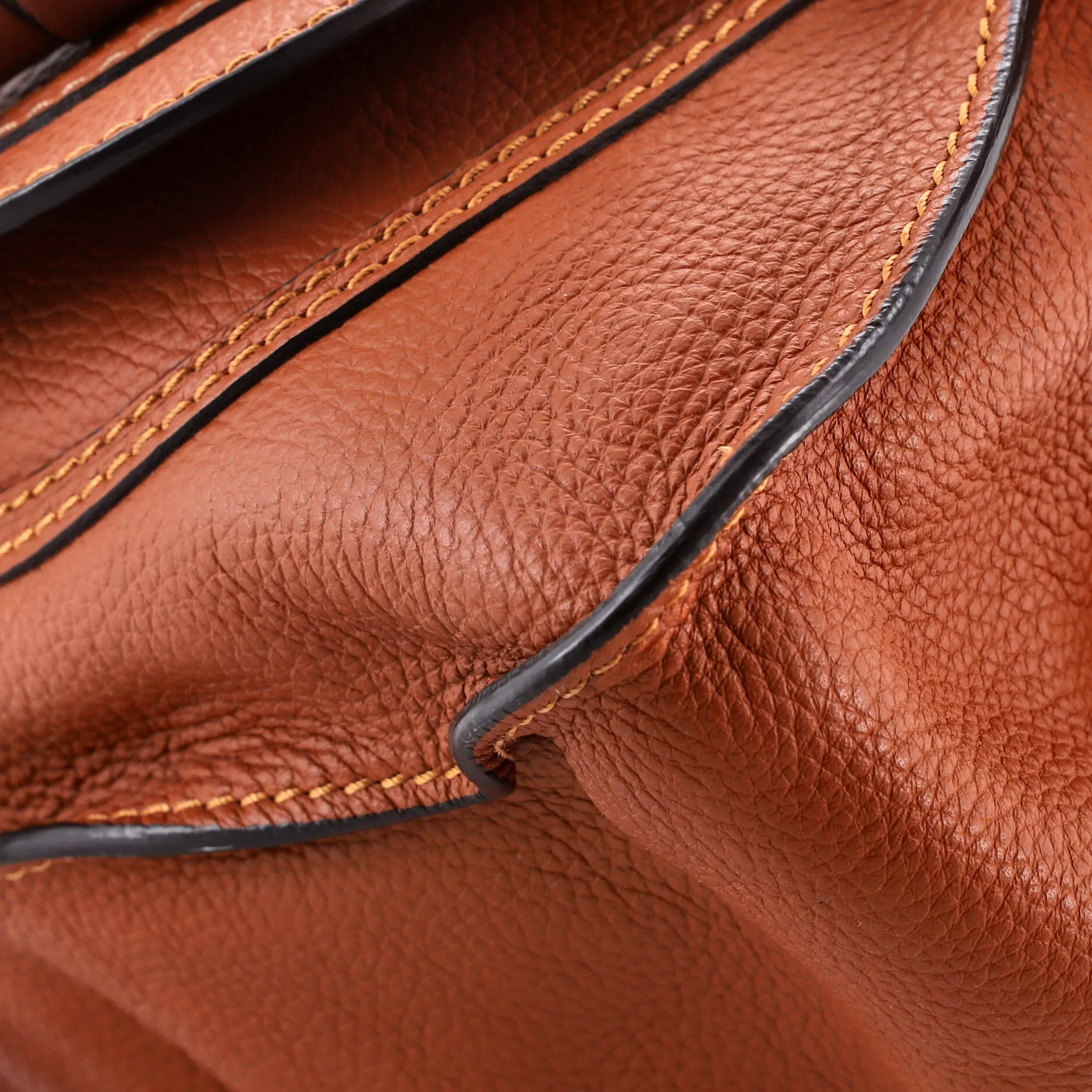 Marcie Satchel Leather Medium