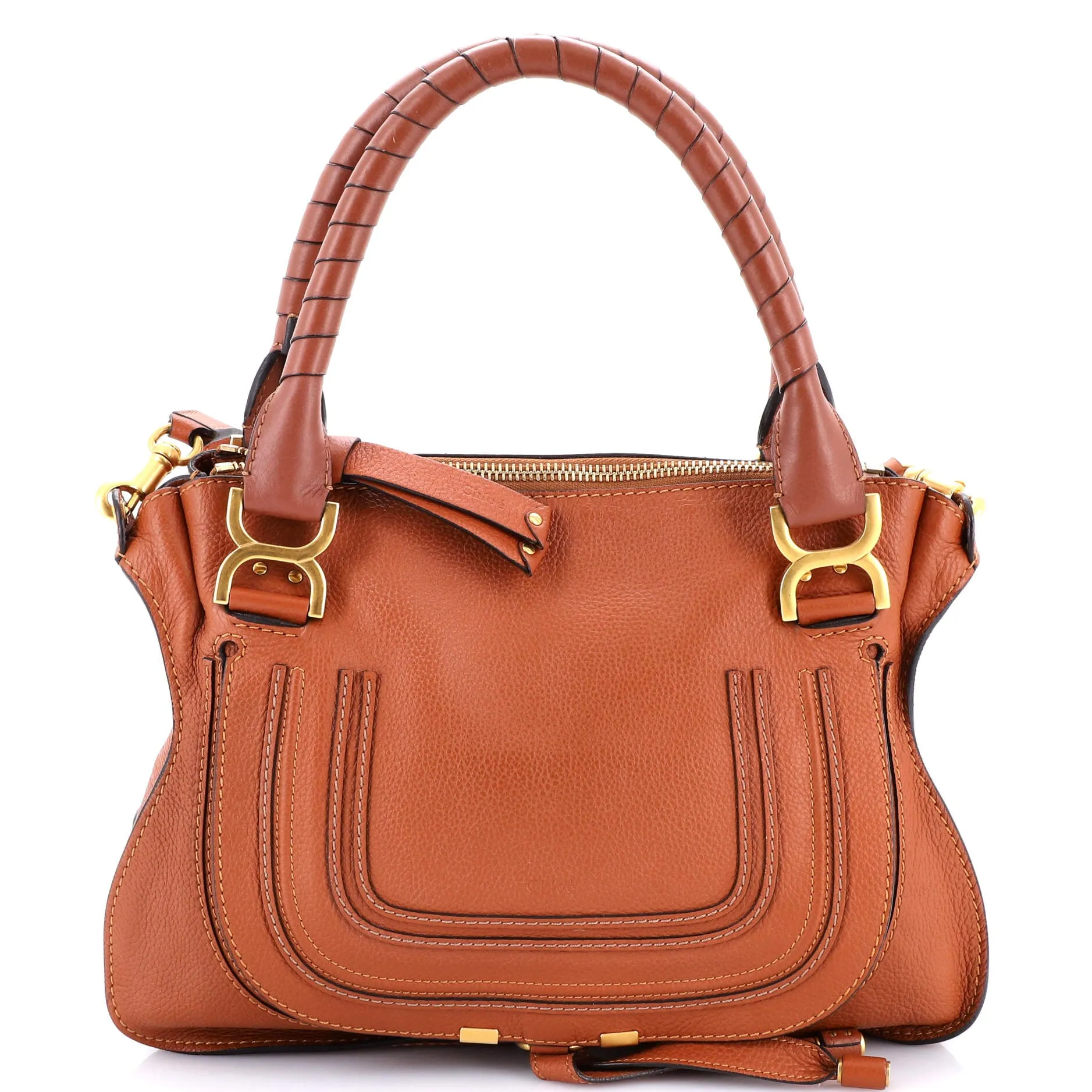 Marcie Satchel Leather Medium