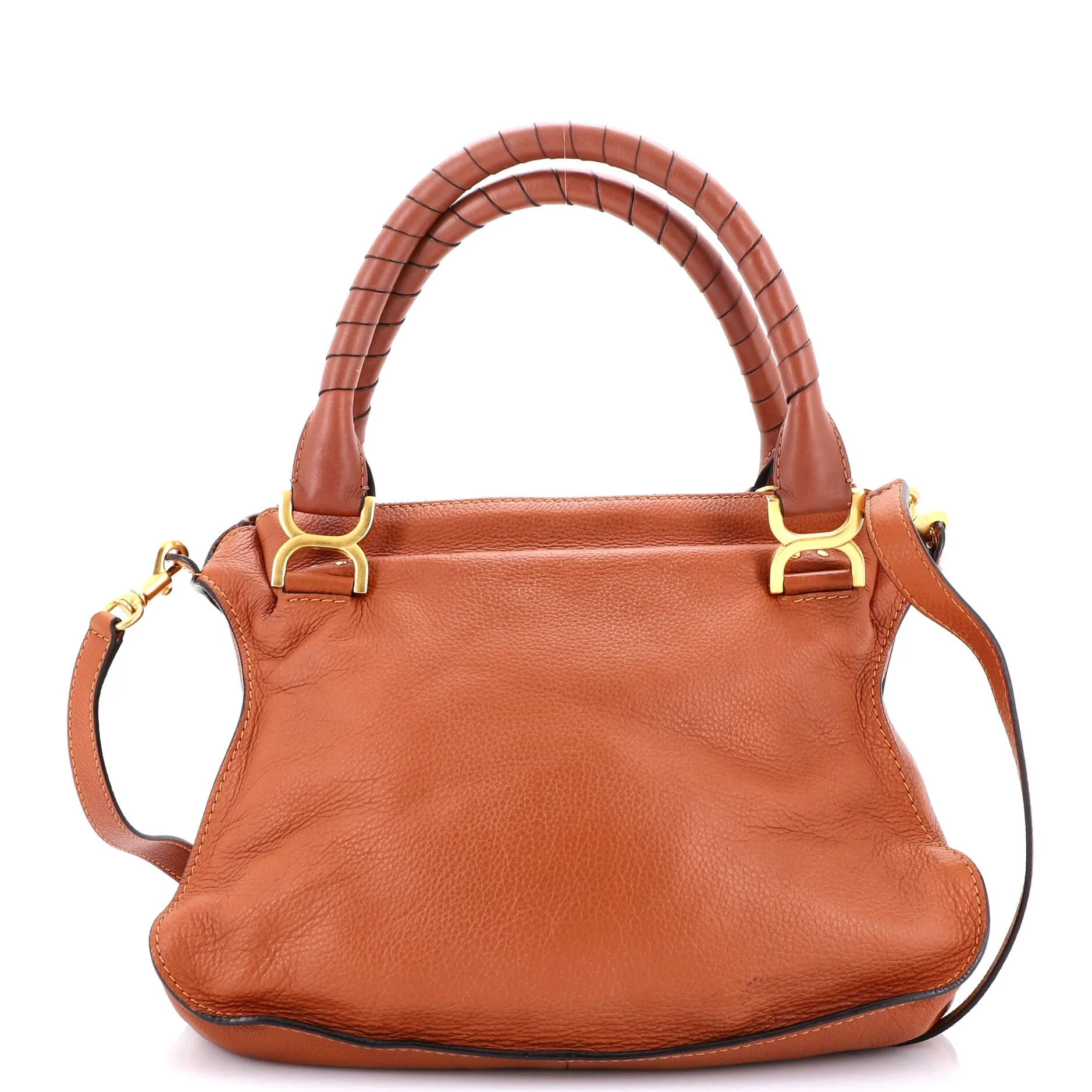 Marcie Satchel Leather Medium