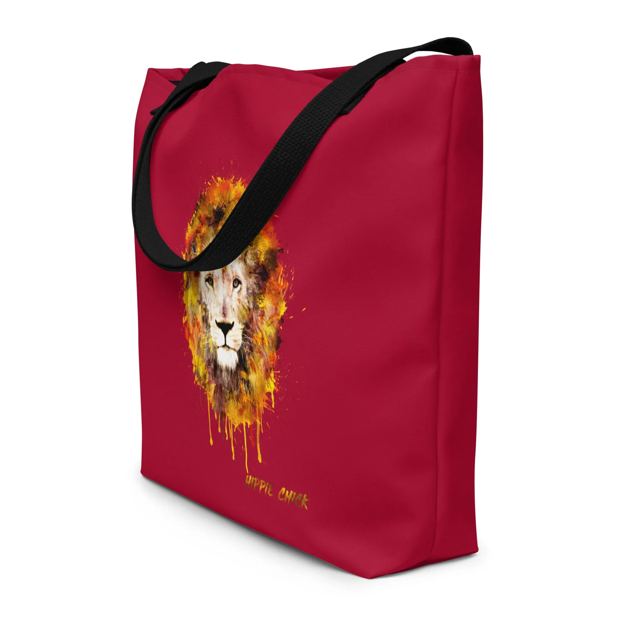 Maroon Tote Bag