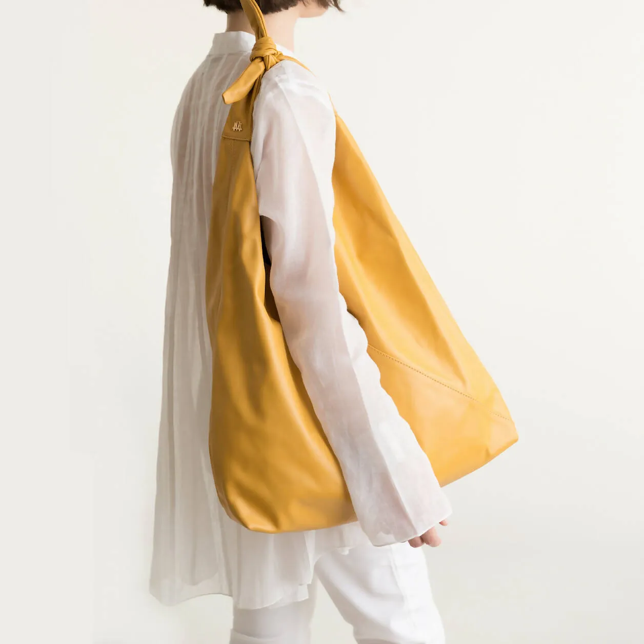 MAXI RITZ IN MUSTARD LEATHER