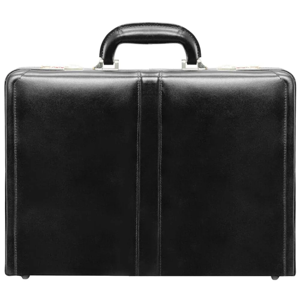 McKlein USA Harper 4.5" Leather  Expandable Attache Briefcase