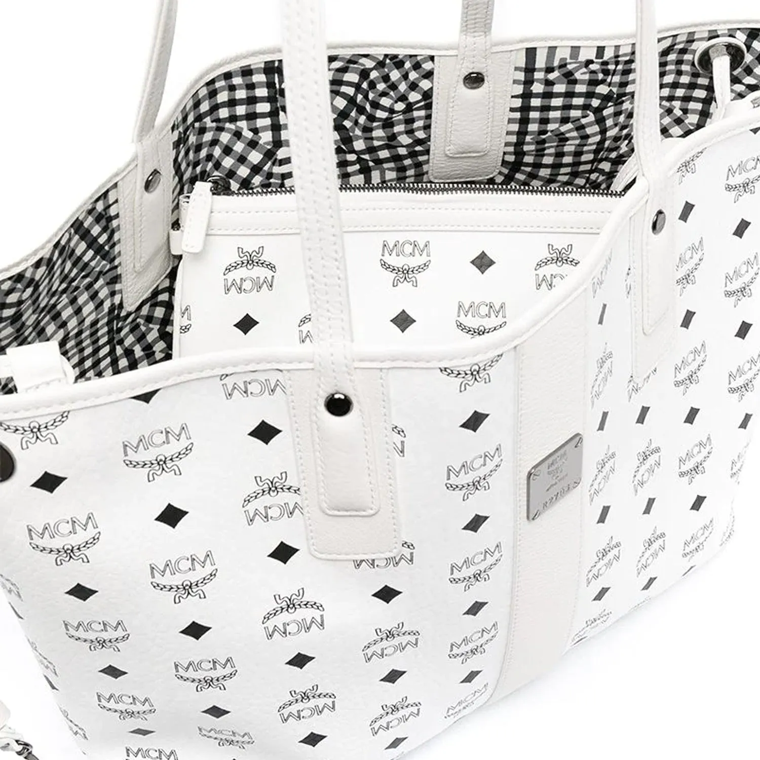 MCM Medium Reversible Liz Shopper in Visetos