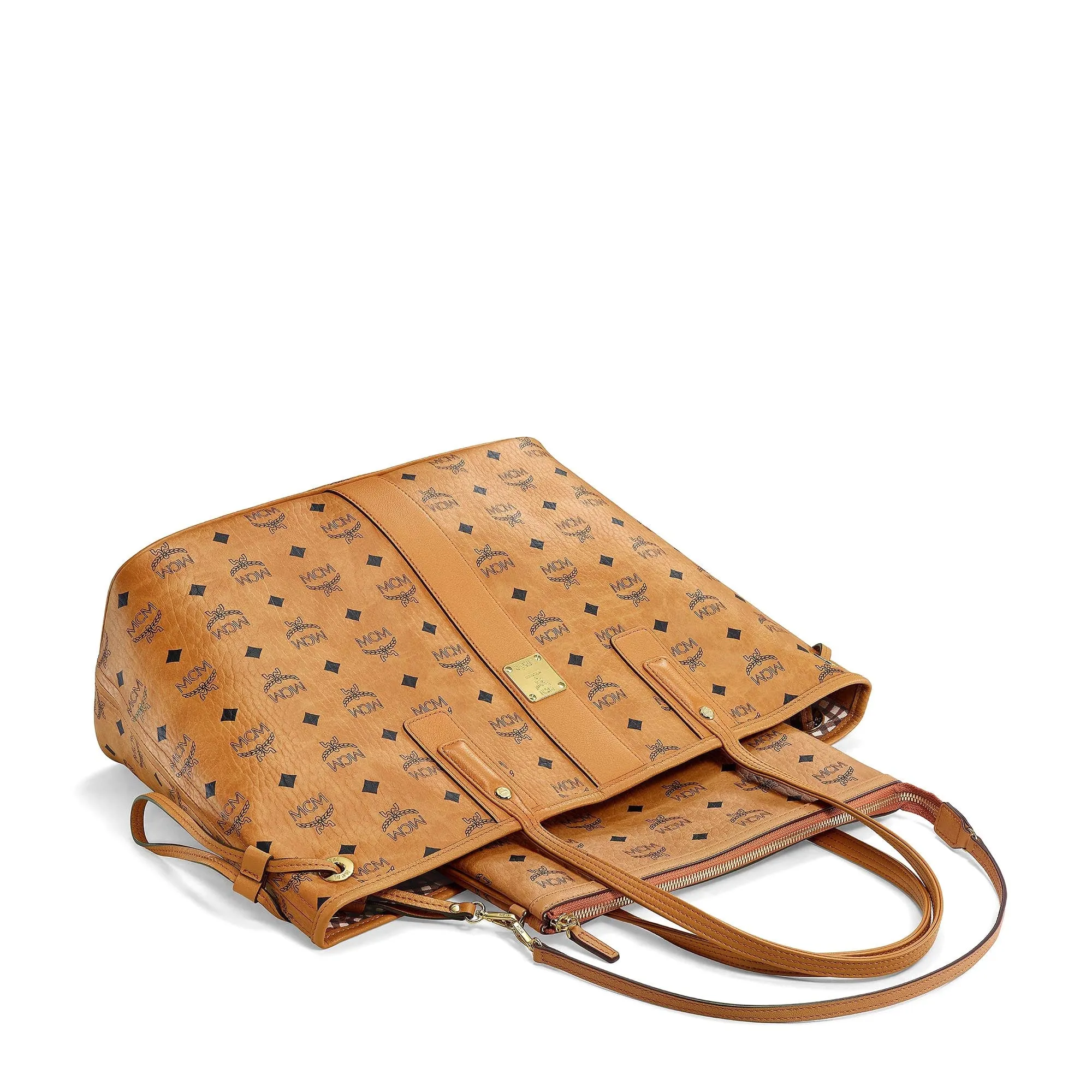 MCM Medium Reversible Liz Shopper in Visetos