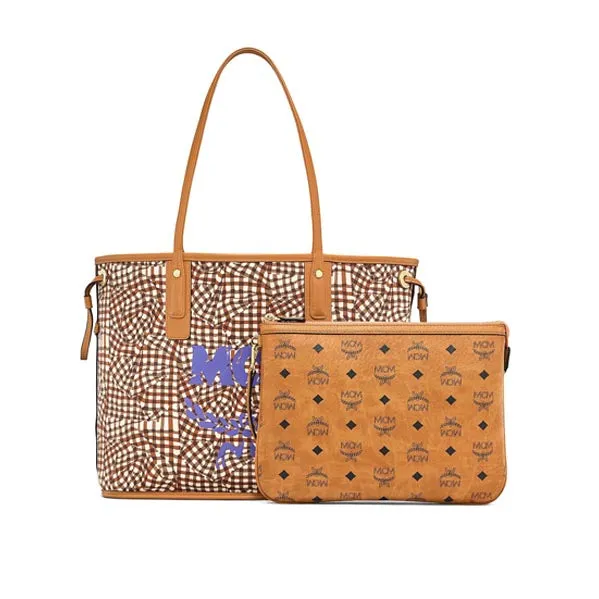 MCM Medium Reversible Liz Shopper in Visetos