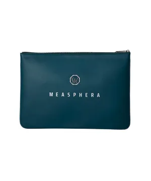 MEASPHERA OCTAGON CLUTCH BAG - DARK GREEN
