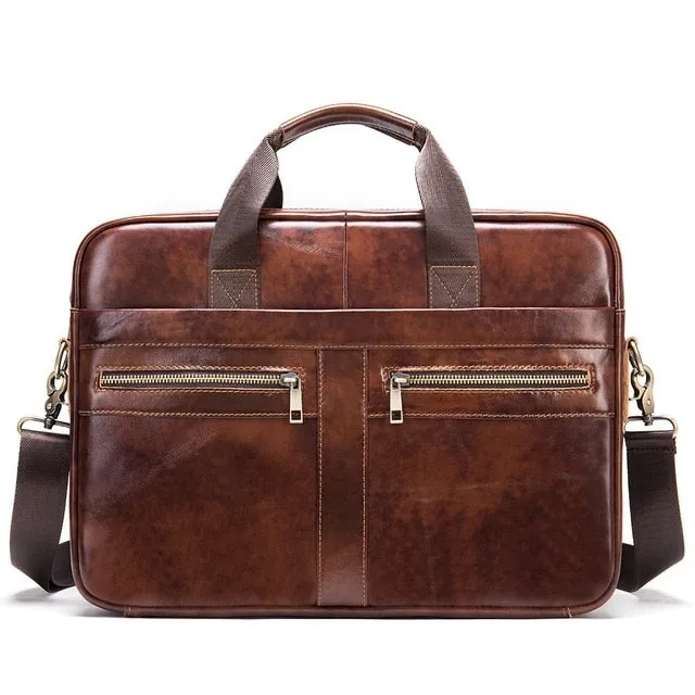 Men Briefcase for Laptop 14 Messenger