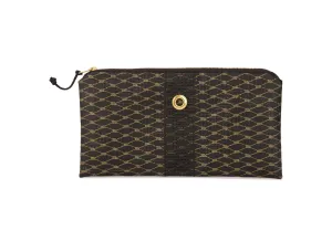 Metallic Gold & Black Clutch