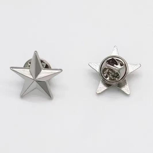 Military 3D Star Pin - WWII US ARMY