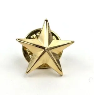 Military 3D Star Pin - WWII US ARMY