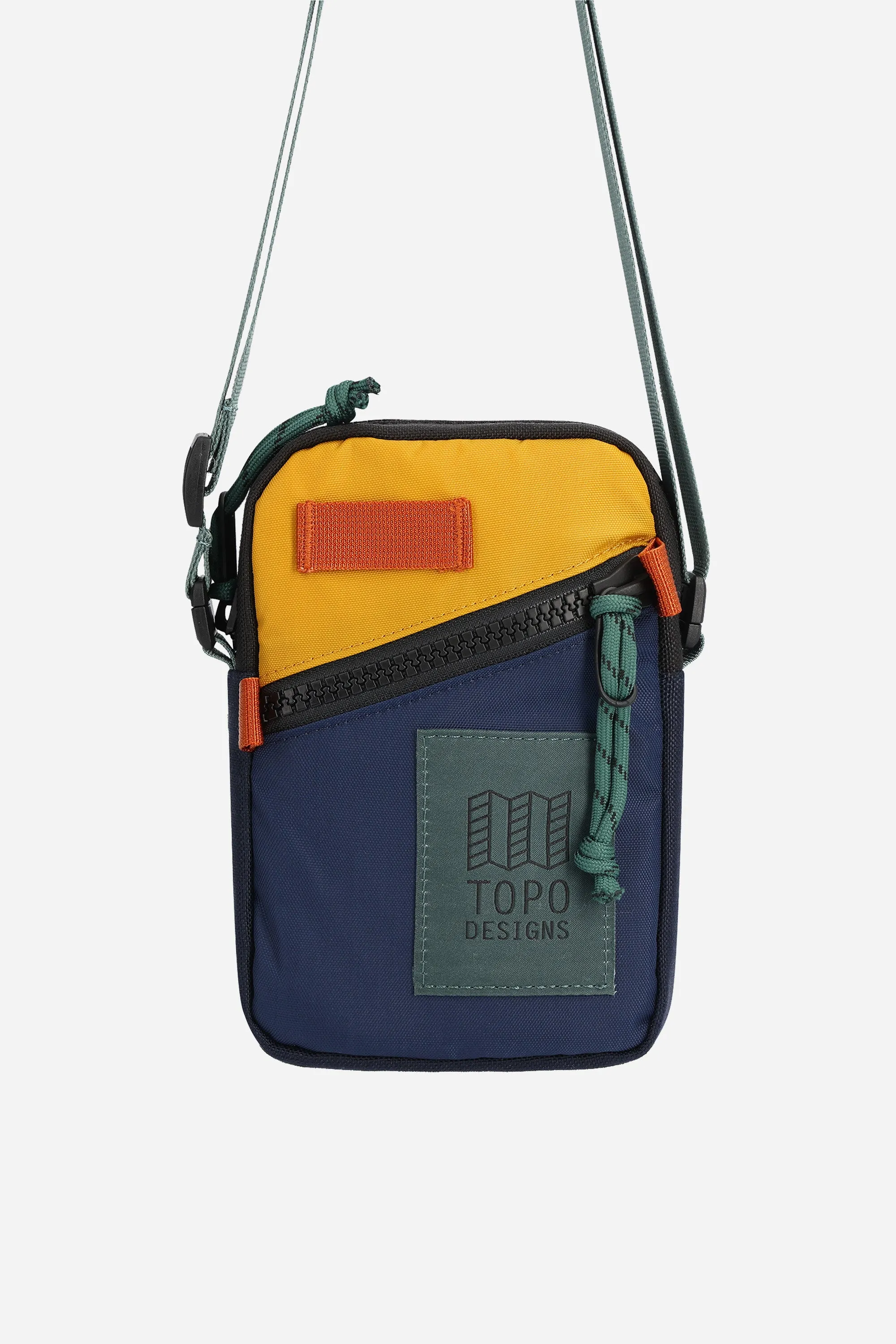 Mini Shoulder Bag Navy/Mustard