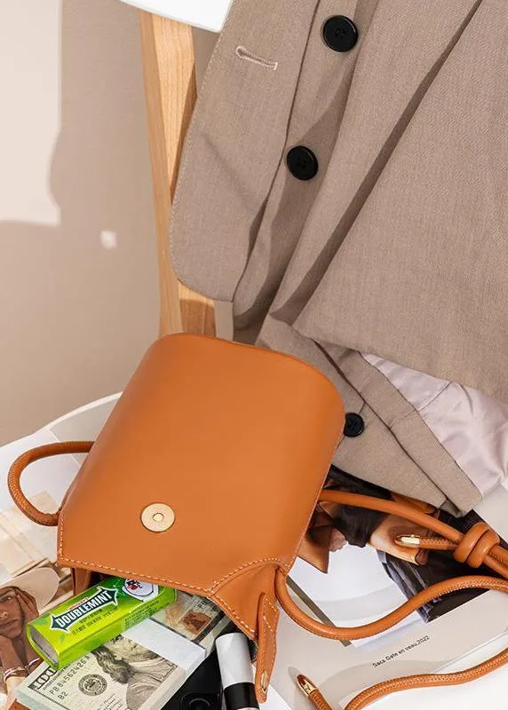 Minimalist-Bucket-Shoulder Bag