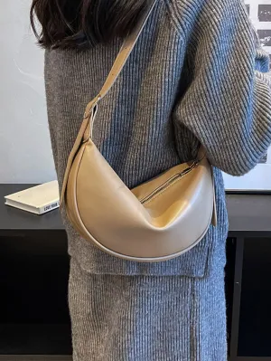 Minimalist Hobo Bag - Khaki