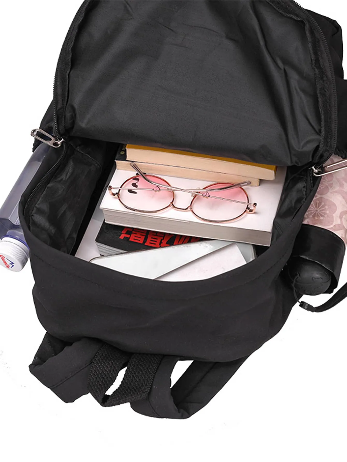 Minimalist Large Capacity Functional Backpack - Black