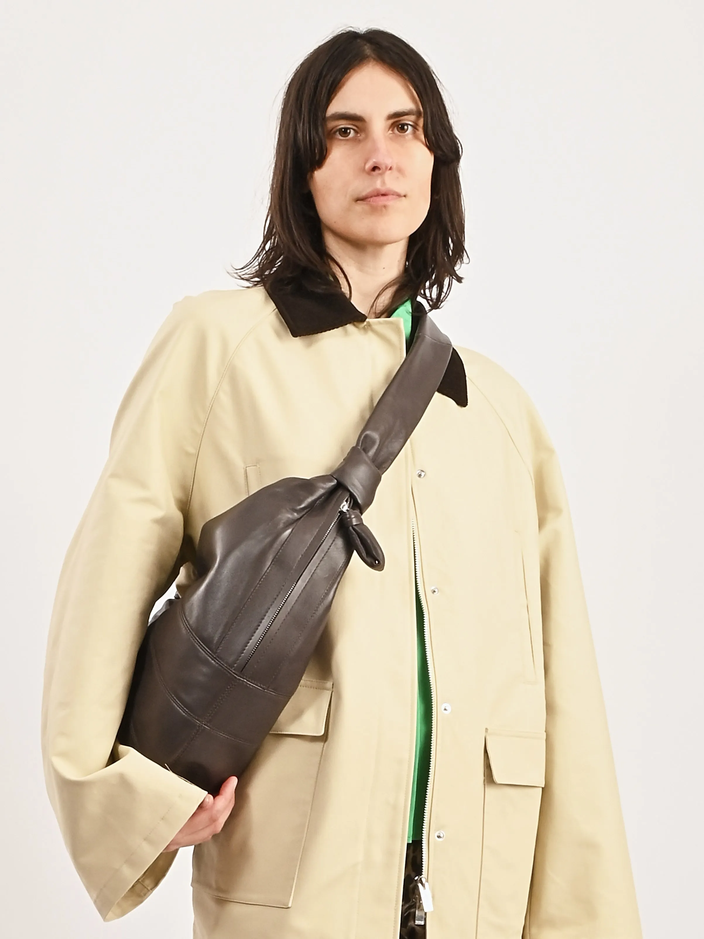 Mink Large Croissant Bag