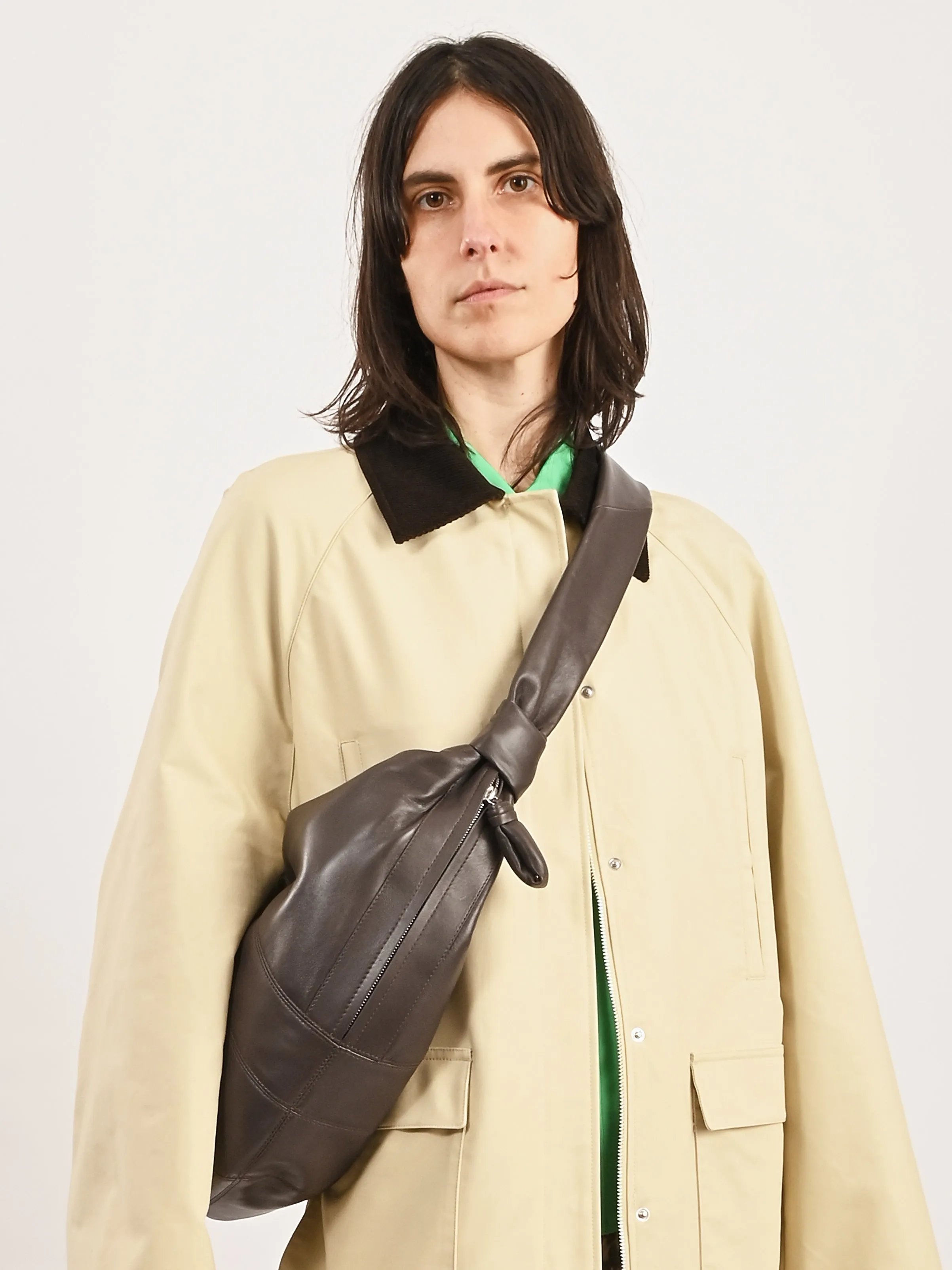 Mink Large Croissant Bag