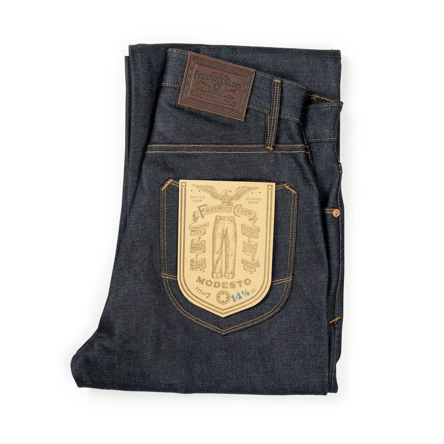 Modesto Straight Cut | 14.5oz Kaihara Denim