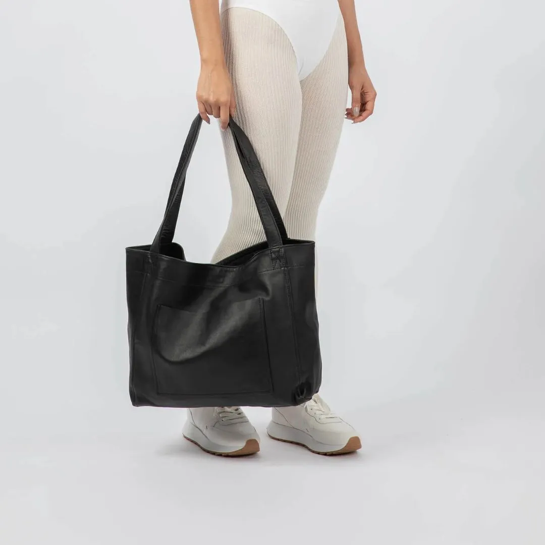 Monica™ | Leather Tote Bag