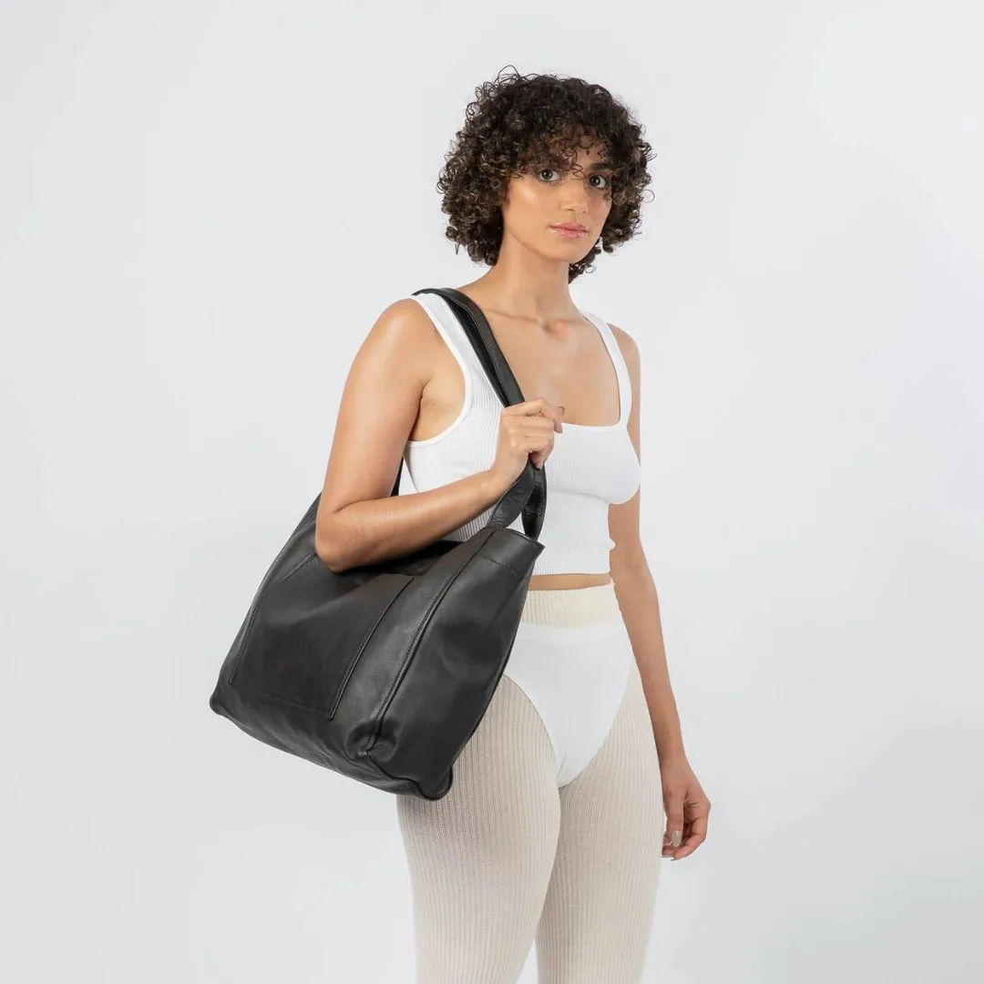 Monica™ | Leather Tote Bag