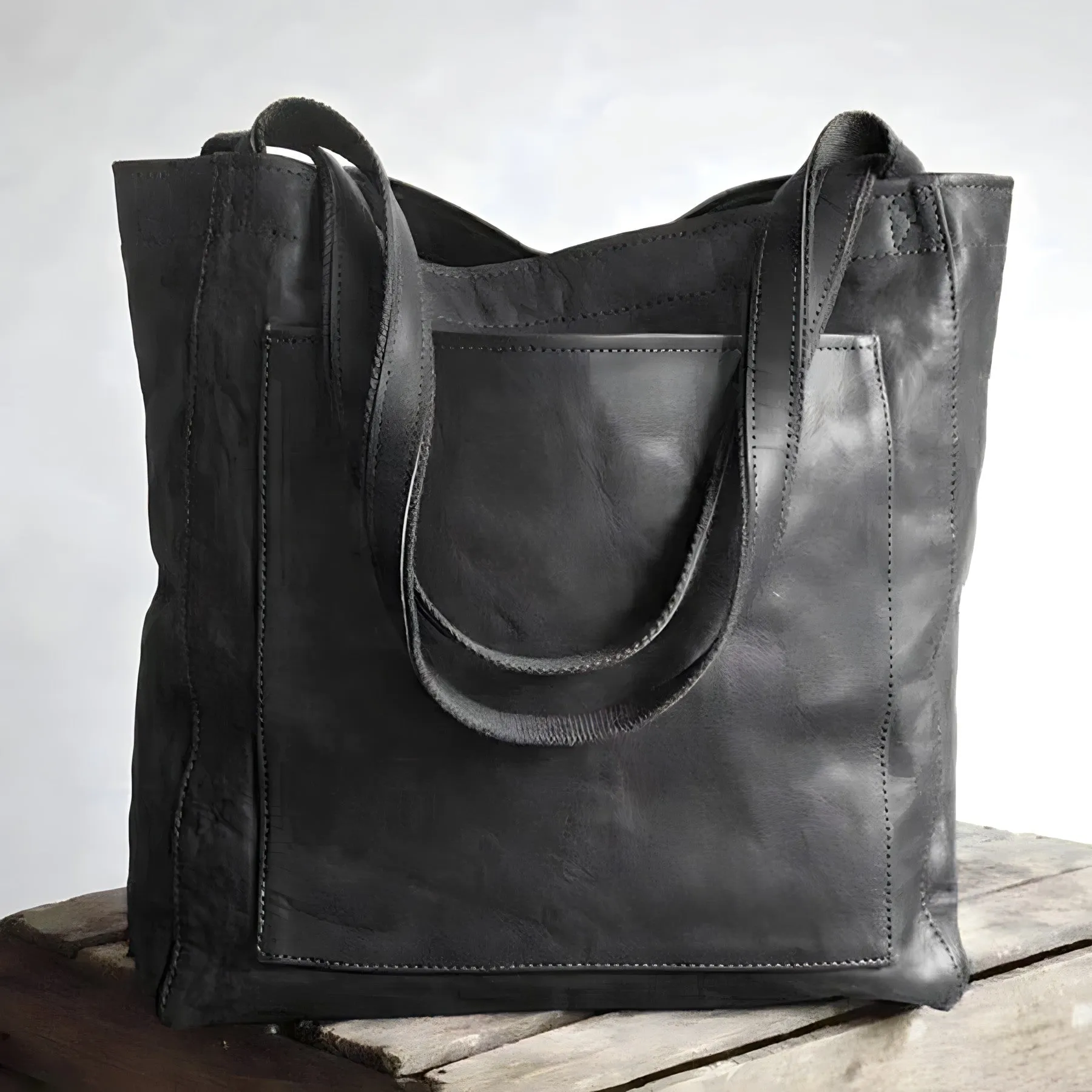 Monica™ | Leather Tote Bag