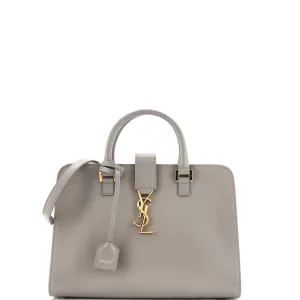 Monogram Cabas Leather Small