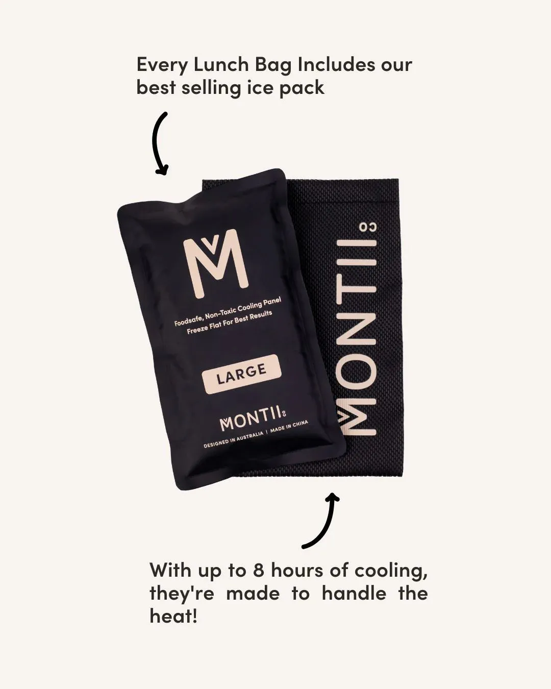 Montiico Large Insulated Lunch Bag - Construction