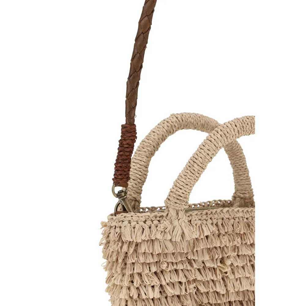 Naka Raffia Shoulder Bag